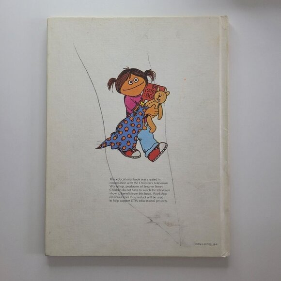 Sesame Street If I Lived Alone Book Vintage 1980s Muppets Jim Henson Family - Picture 6 of 12